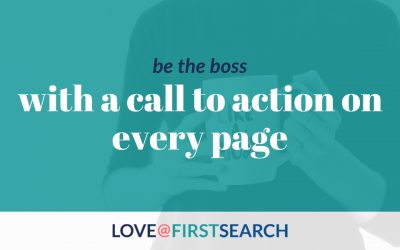 Be the Boss with a CTA on Every Page