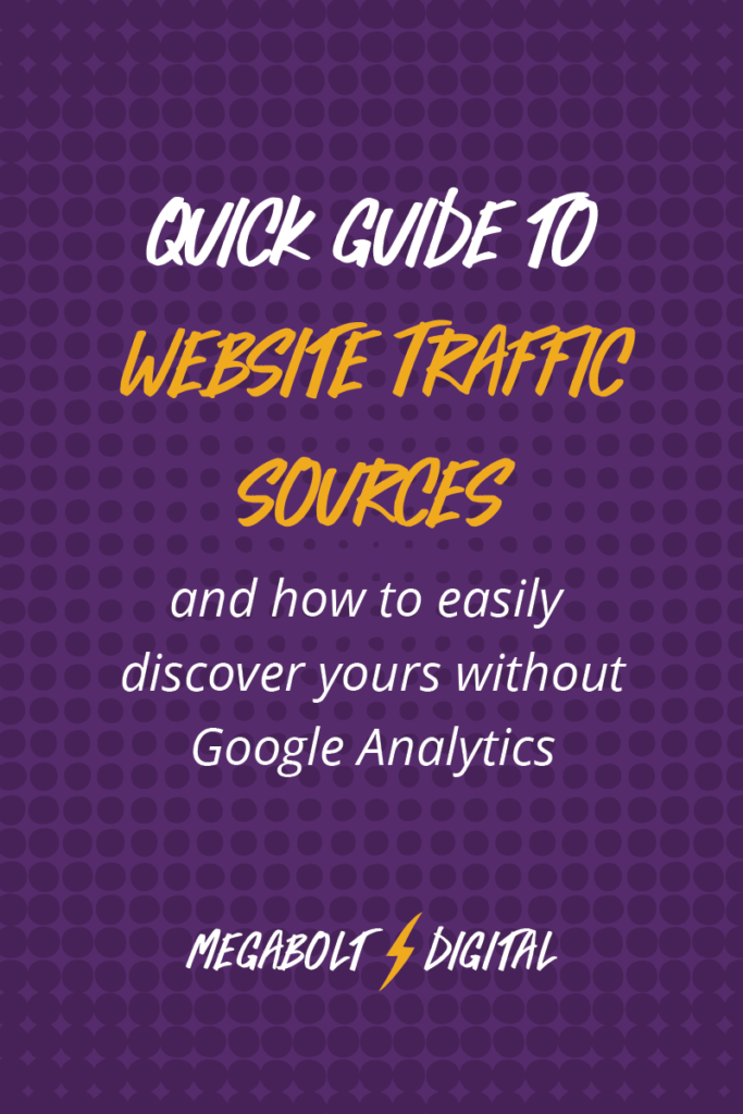 In addition to organic search traffic (which is what SEO works to improve), there are 3 other traffic sources to get new visitors to your site. Find out more about them in this quick guide!