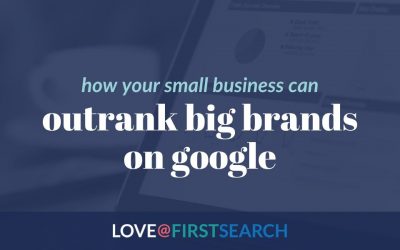 Why your small businesses should specialize to outrank big brands on Google