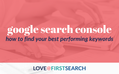 Google Search Console: How to find your best performing keywords