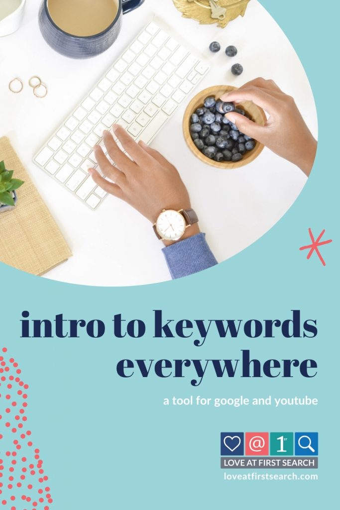 This tutorial shares how to install & use the Keywords Everywhere tool to find and evaluate keywords to use for your blogs, podcasts & YouTube content.