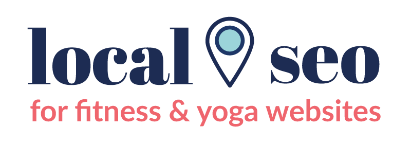 course logo: local seo for fitness and yoga websites